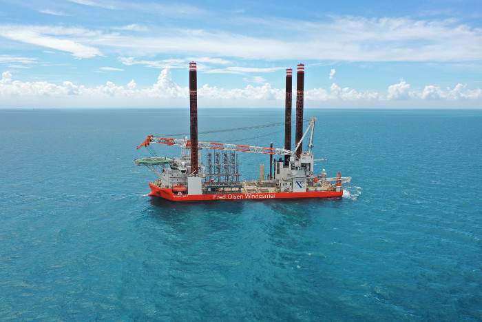 4C Offshore | Fred. Olsen Windcarrier announces second crane upgrade