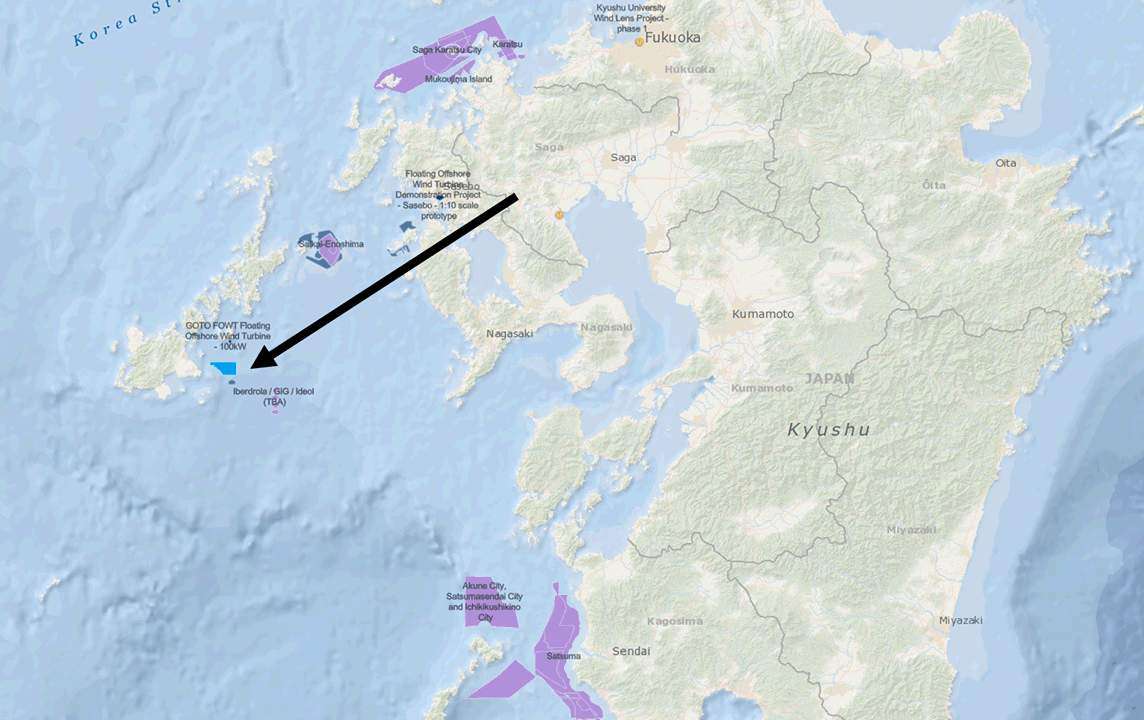 Japan’s Goto floating wind farm approaching construction phase 4C