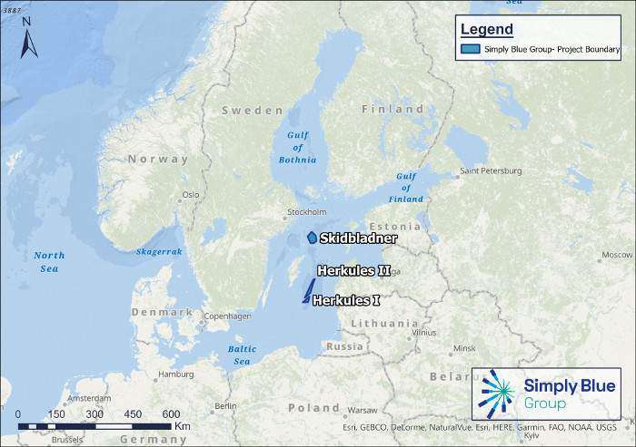 Simply Blue Group unveils 5 GW floating plans in Sweden