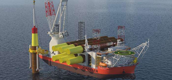 Kongsberg Maritime scores contract for Cadeler's newbuild