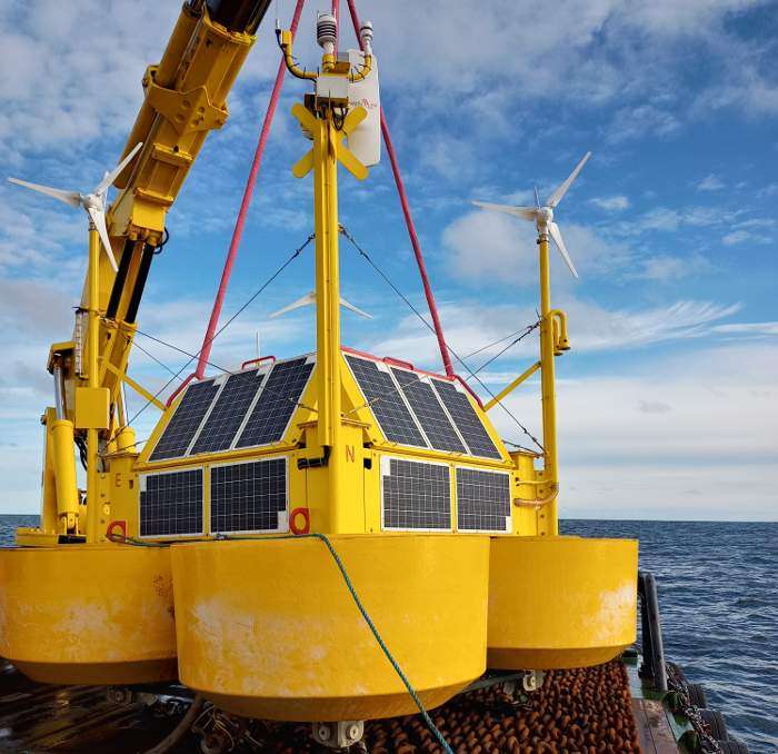 4C Offshore | Floating LiDAR deployed on Celtic Sea floating project