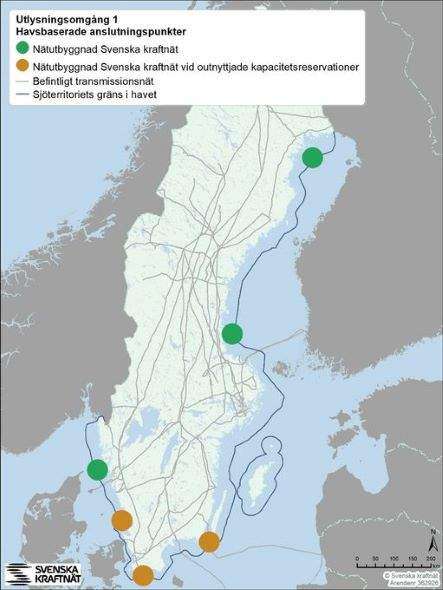 4C Offshore | Sweden planning up to 10 GW of new connection points