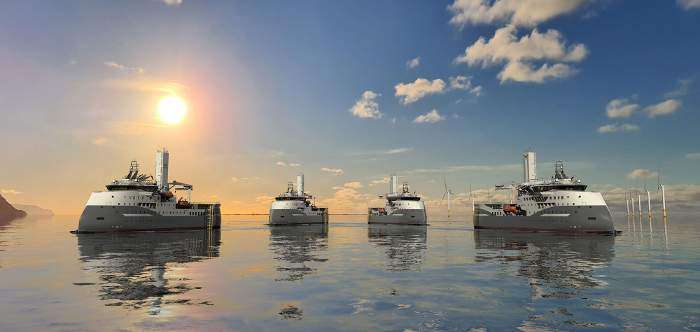 Olympic orders offshore wind vessels from Ulstein Verft