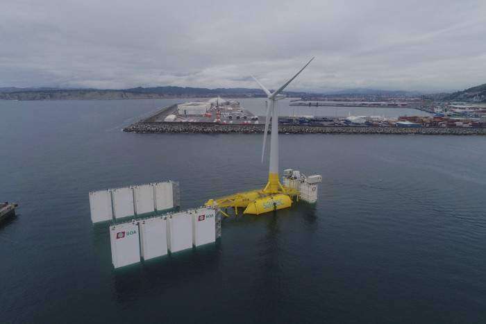 Saitec and RWE launch DemoSATH floating turbine
