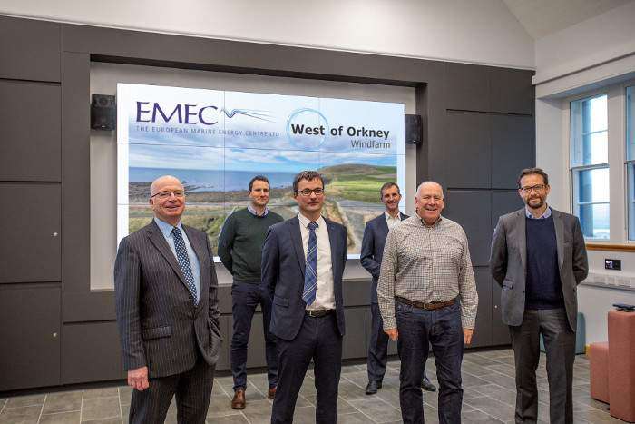 EMEC and West of Orkney Windfarm kick off research and innovation programme