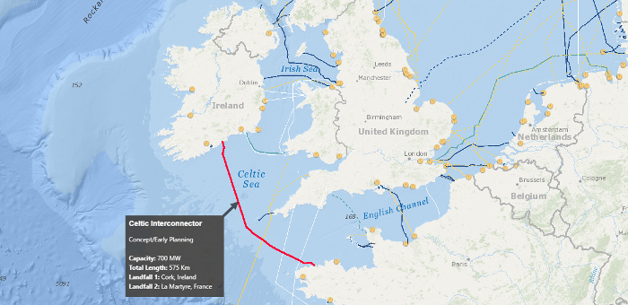 4C Offshore | EirGrid and RTE ink key agreements for Celtic Interconnector