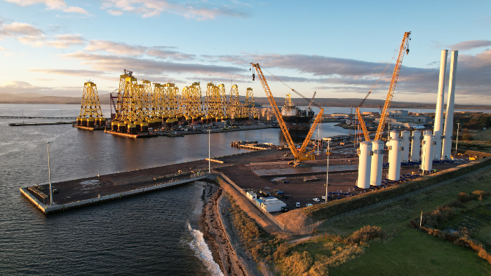 Global Port Services secures pre-assembly contract for Scottish wind farm | 4C Offshore