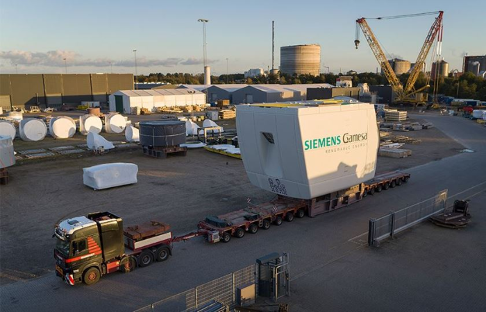 Siemens Gamesa's largest turbine in full swing