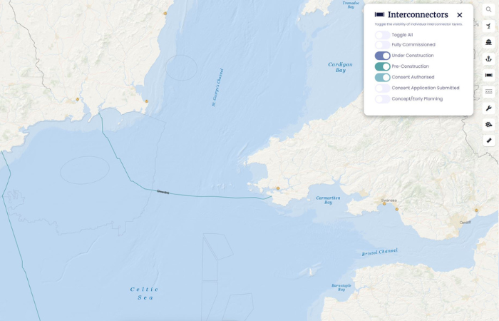 Greenlight for Greenlink interconnector between South-east of Ireland and South-west Wales