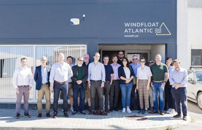 Irish delegation visit WindFloat Atlantic