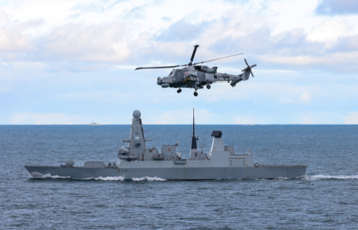 Royal Navy's strategic deployment