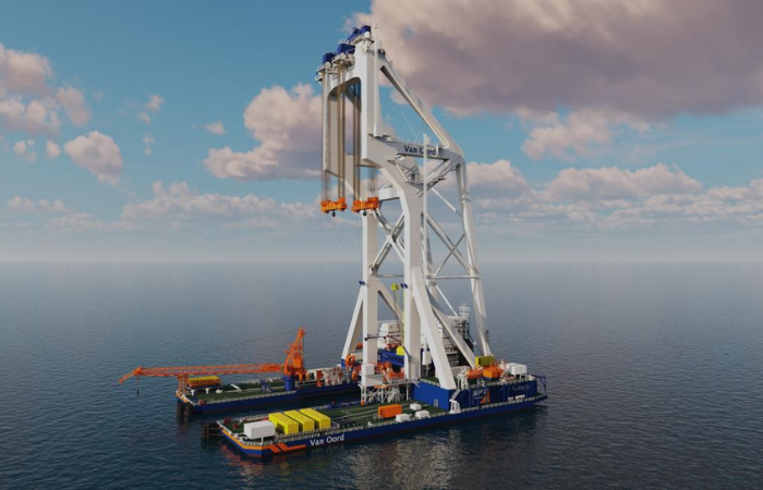 Van Oord has been contracted for the construction of the Baltica 2