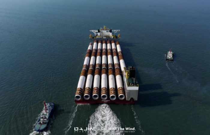 4C Offshore | Dajin advances supply for French offshore wind farm project