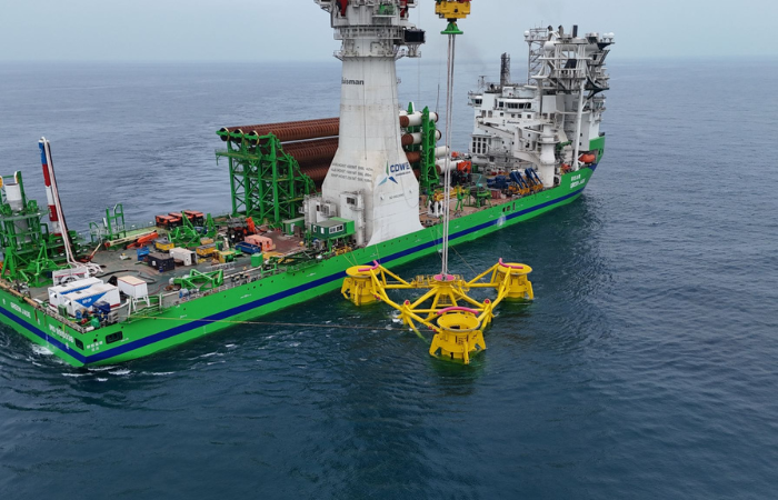 DEME’s Orion completes Moray West monopile installation | 4C Offshore