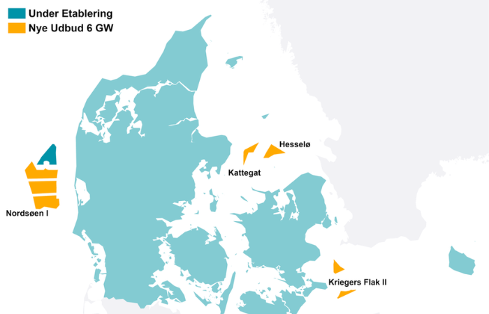 4C Offshore | Denmark launches it's largest offshore wind procurement procedure