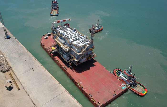 First Hai Long substation sets sail from Vung Tau to Taiwan Strait | 4C Offshore