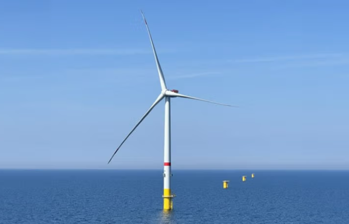 First wind turbine installed at Baltic Eagle offshore wind farm | 4C Offshore