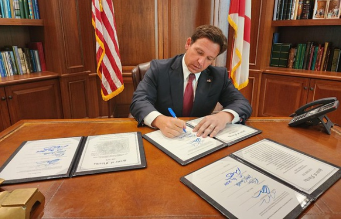 Florida Gov. DeSantis signs bill removing climate change references from state law