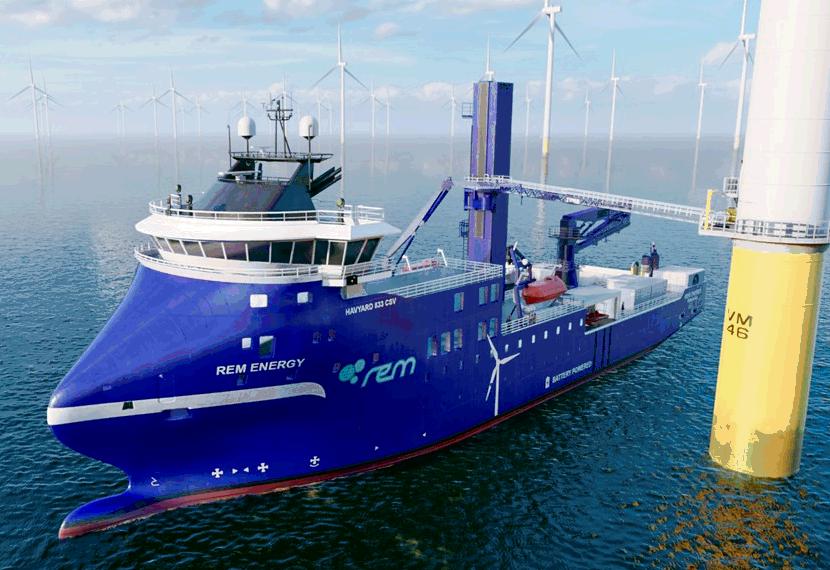 REM Energy CSOV Commissioning Service Operations Vessel 4C Offshore